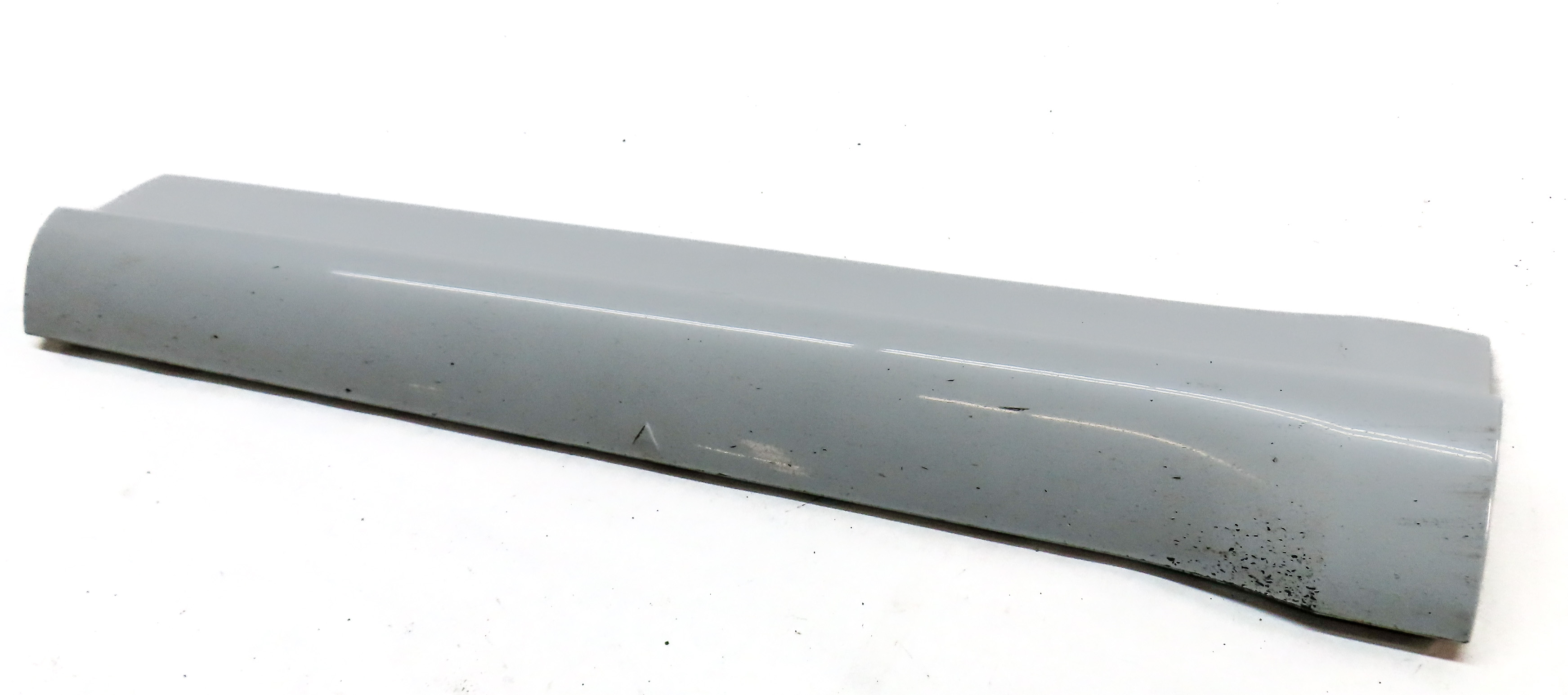 2014 AUDI SQ5 (B8 8R) REAR LEFT LOWER EXTERIOR DOOR MOULDING TRIM (WHITE) — exact item pictured